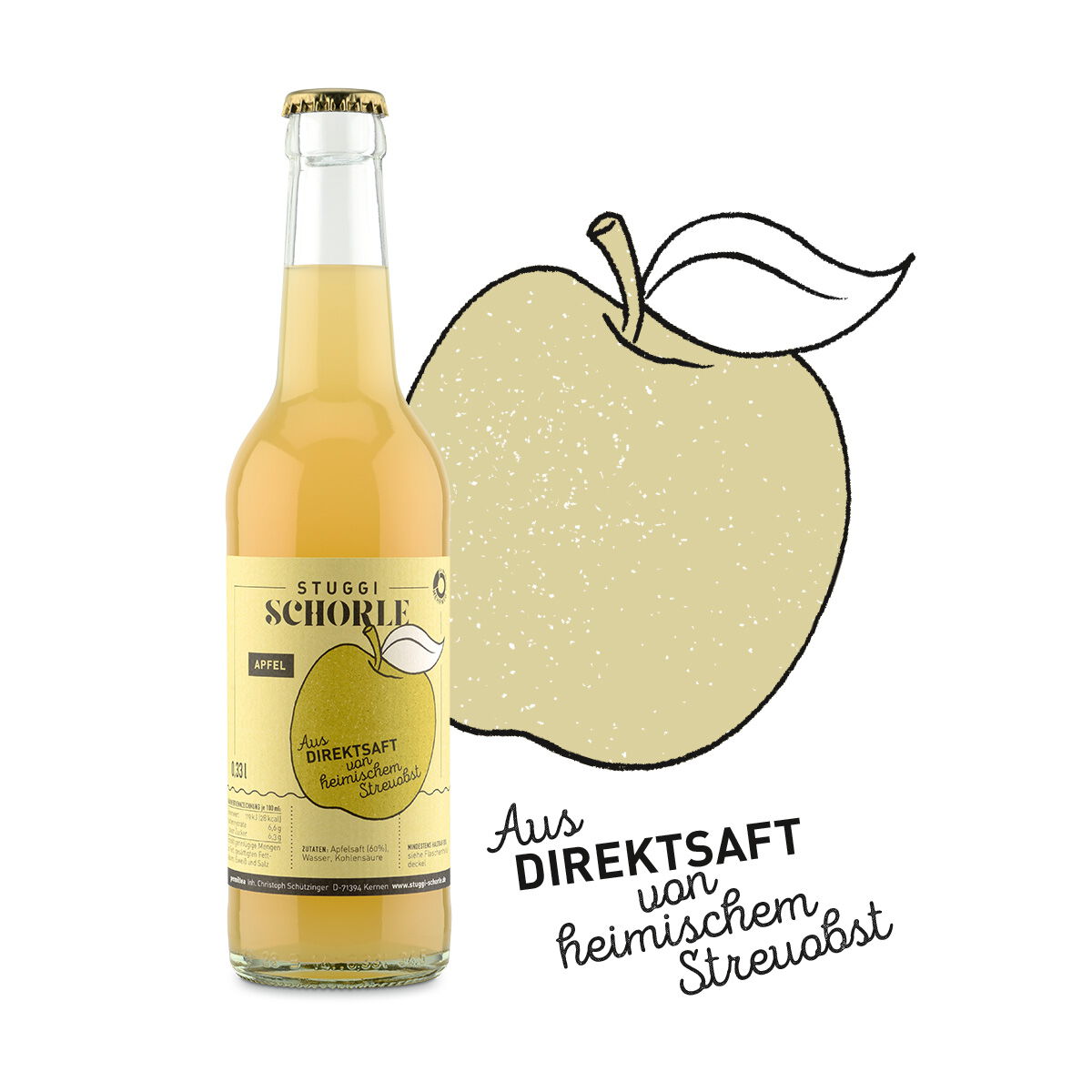 Stuggi Schorle Apfel